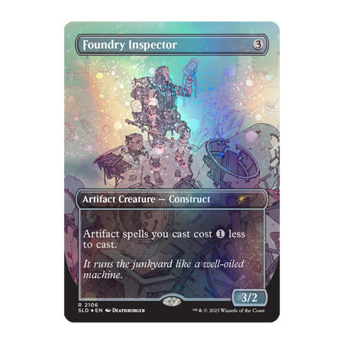 Magic Secret Lair Chaos Vault Deathburger Galaxy Foil Edition - Trading Card Games - 6