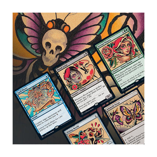 Magic Secret Lair Drop Series Full Sleeves The Tattoo Pack - Trading Card Games - 5