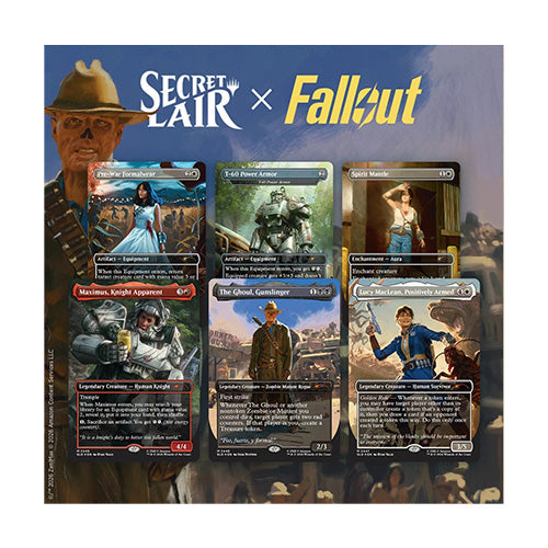 Magic Secret Lair X Fallout Beyond Vault 33 Non Foil Edition - Trading Card Games
