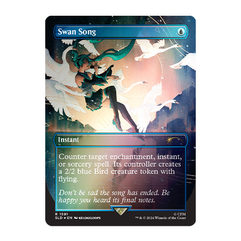 Magic Secret Lair x Hatsune Miku Winter Diva EN Foil Edition Super Winter Drop 2025 - Trading Card Games - 5