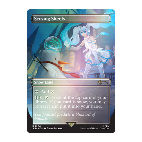Magic Secret Lair x Hatsune Miku Winter Diva EN Foil Edition Super Winter Drop 2025 - Trading Card Games - 7
