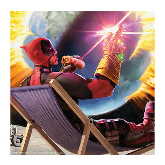 Magic Secret Lair x Marvel's Deadpool NON-Foil Edition - Trading Card Games