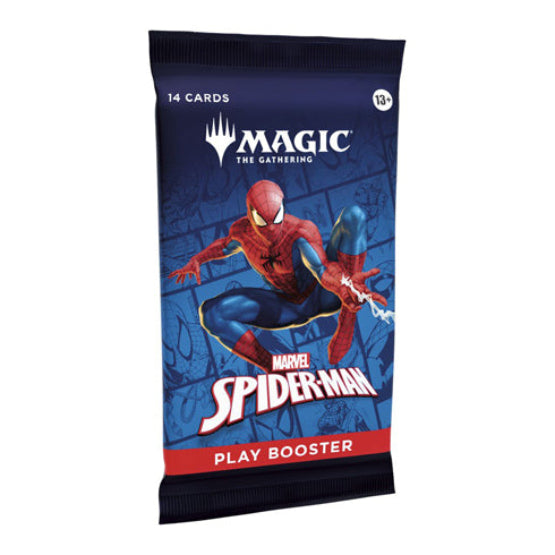 Magic Spiderman Single Play Booster Pack - Trading Card Games