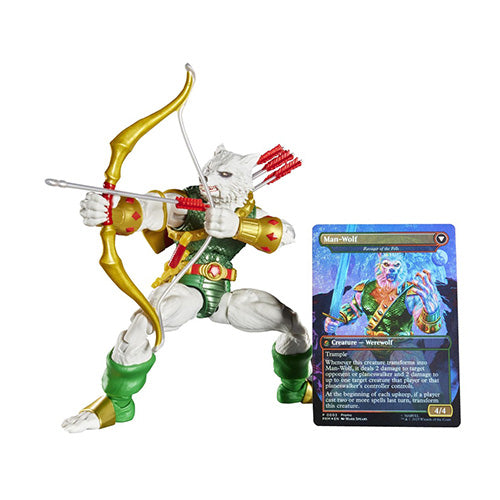Magic the Gathering Spider Man Legends - Man-Wolf - Trading Card Games - 4