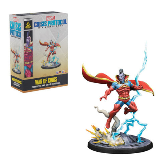 Marvel Crisis Protocol War of Kings Character and Crisis Card Pack - Board Games - 3