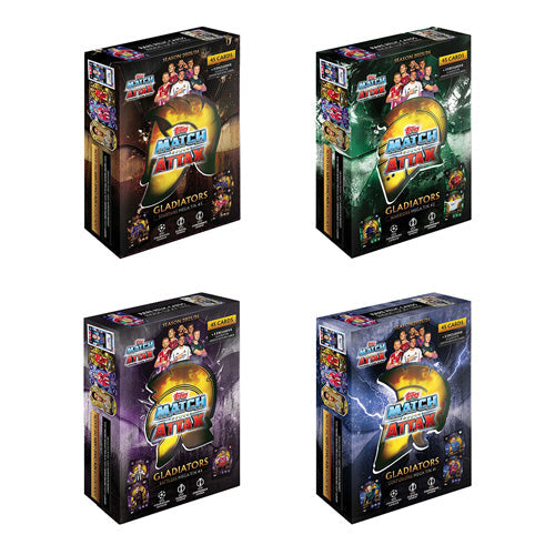 Match Attax UEFA Club Competitions 2025/2026 Edition Mega Tin (Set of 4) - Sports Cards