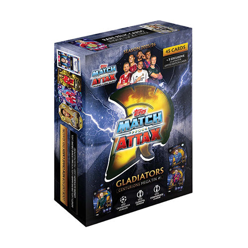 Match Attax UEFA Club Competitions 2025/2026 Edition Mega Tin (Set of 4) - Sports Cards - 2