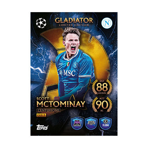 Match Attax UEFA Club Competitions 2025/2026 Edition Mega Tin (Set of 4) - Sports Cards - 12