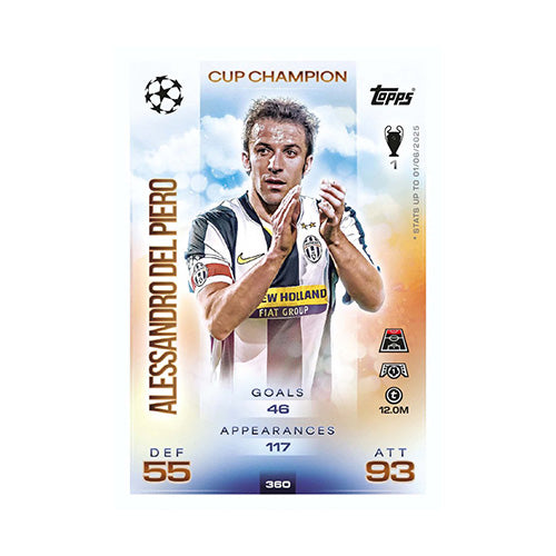 Match Attax UEFA Club Competitions 2025/2026 Edition Mega Tin (Set of 4) - Sports Cards - 15