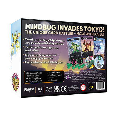 Mindbug King of Tokyo - Board Games - 2