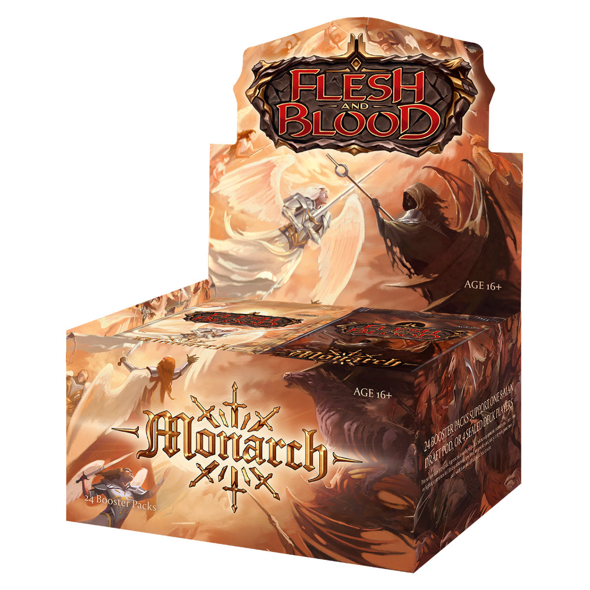 Monarch First Edition Booster Box Flesh and Blood - Trading Card Games