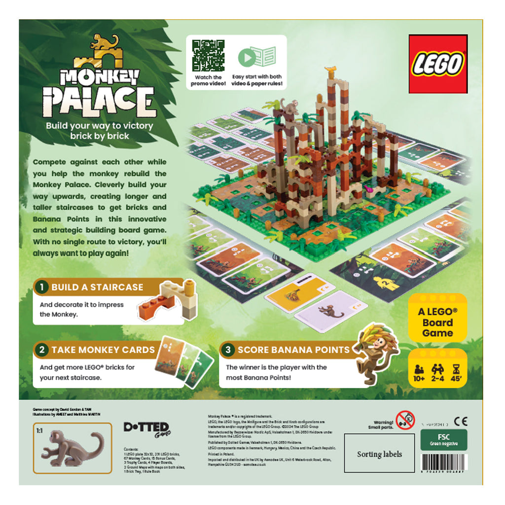 Monkey Palace - A LEGO Board Game - Board Games - 3