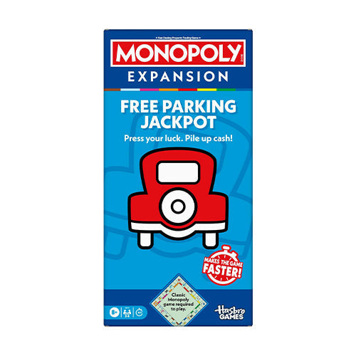 Monopoly Free Parking Jackpot Expansion - Board Games