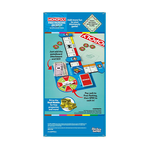 Monopoly Free Parking Jackpot Expansion - Board Games - 2