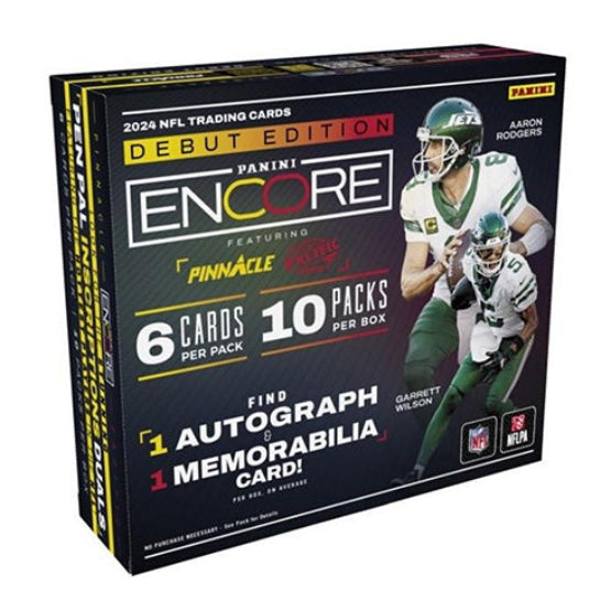 NFL 2024 Encore Football Hobby Trading Cards (Display of 10) - Sports Cards - 2