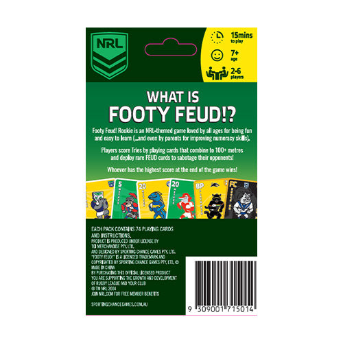 NRL Footy Feud Rookie - Board Games - 2