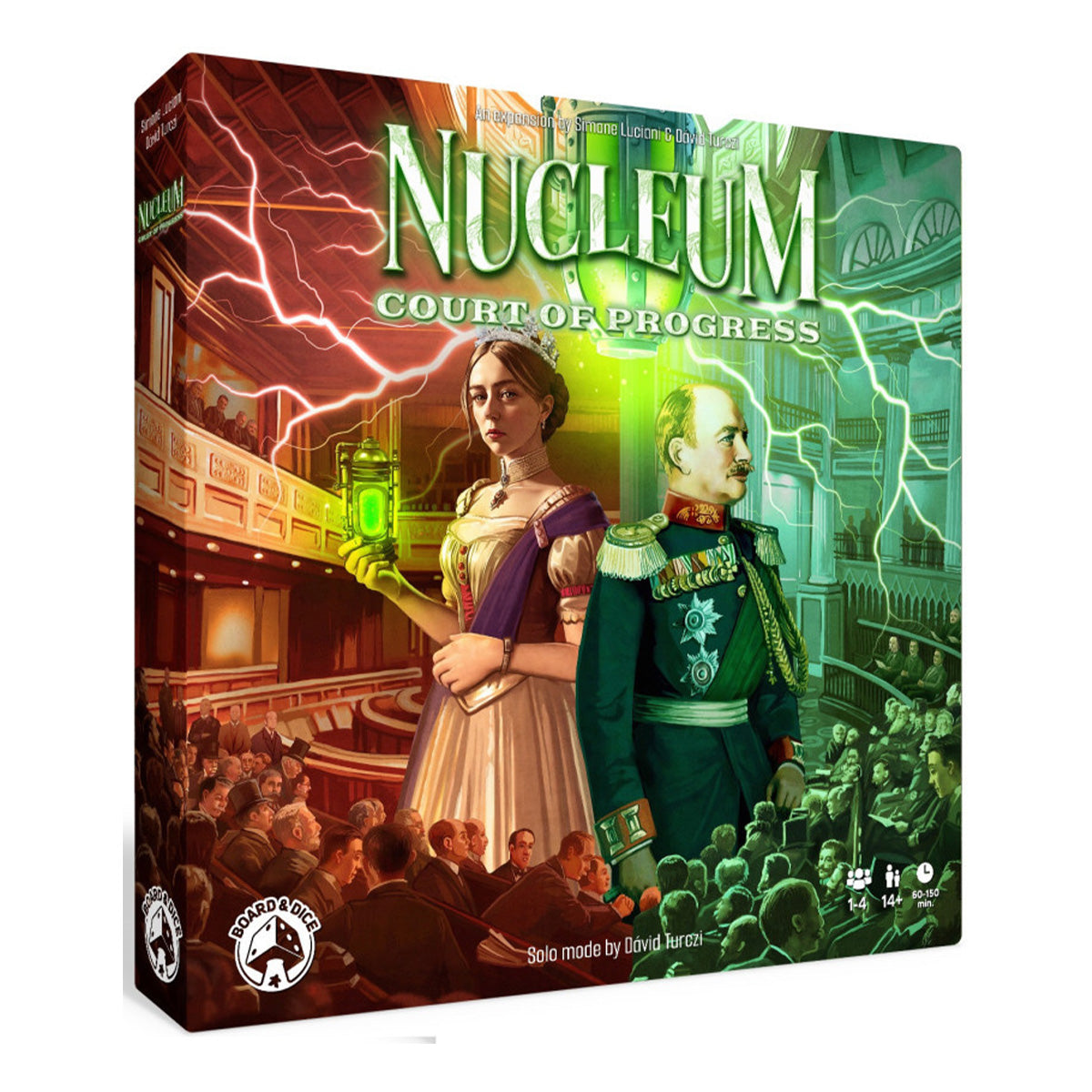 Nucleum Court of Progress Expansion - Board Games