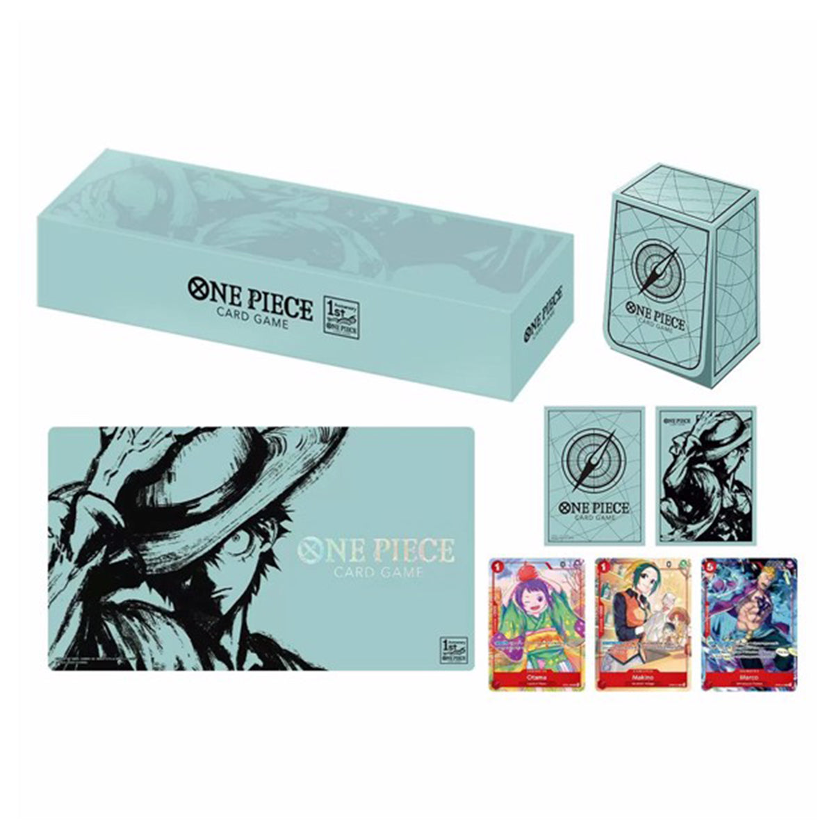 ONE PIECE Card Game 1st ANNIVERSARY SET Limited Edition Japanese Version - Trading Card Games