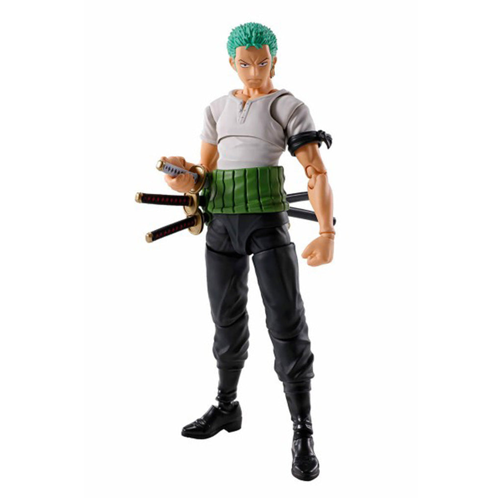 ONE PIECE - S.H.FIGUARTS - RORONOA ZORO (ROMANCE DAWN) - Statues & Figures - 2