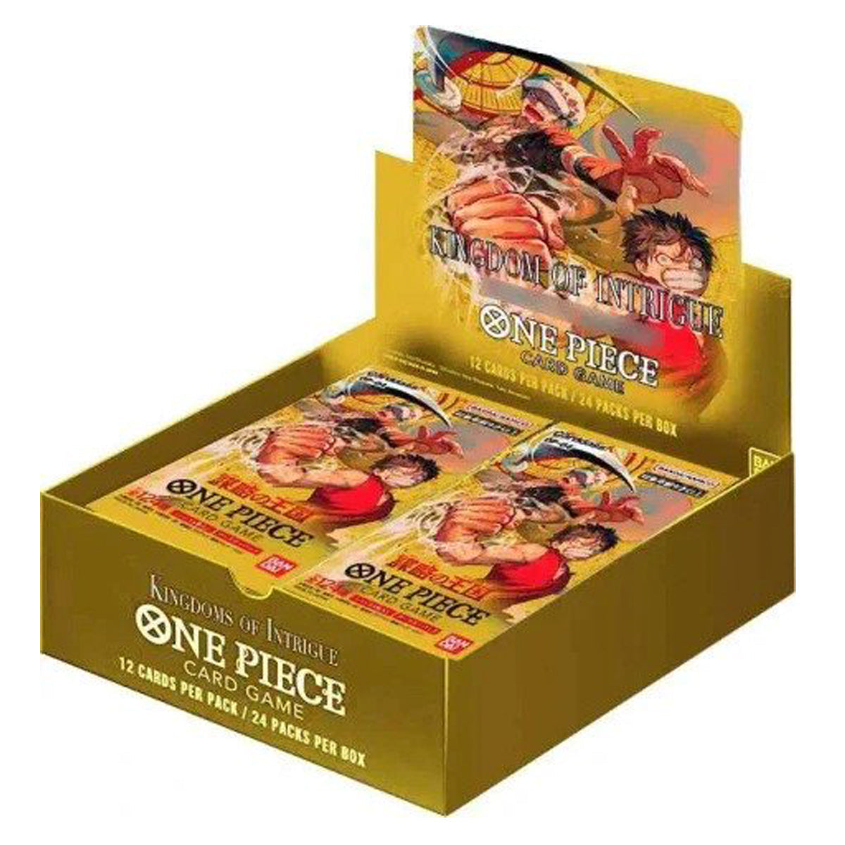 One Piece Card Game Kingdoms of Intrigue OP-04 Booster Box - Trading Card Games