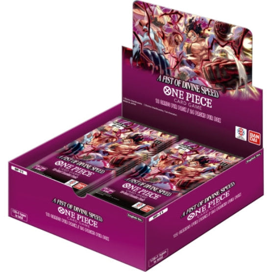 One Piece Card Game OP-11 A Fist of Divine Speed Booster Box - Trading Card Games