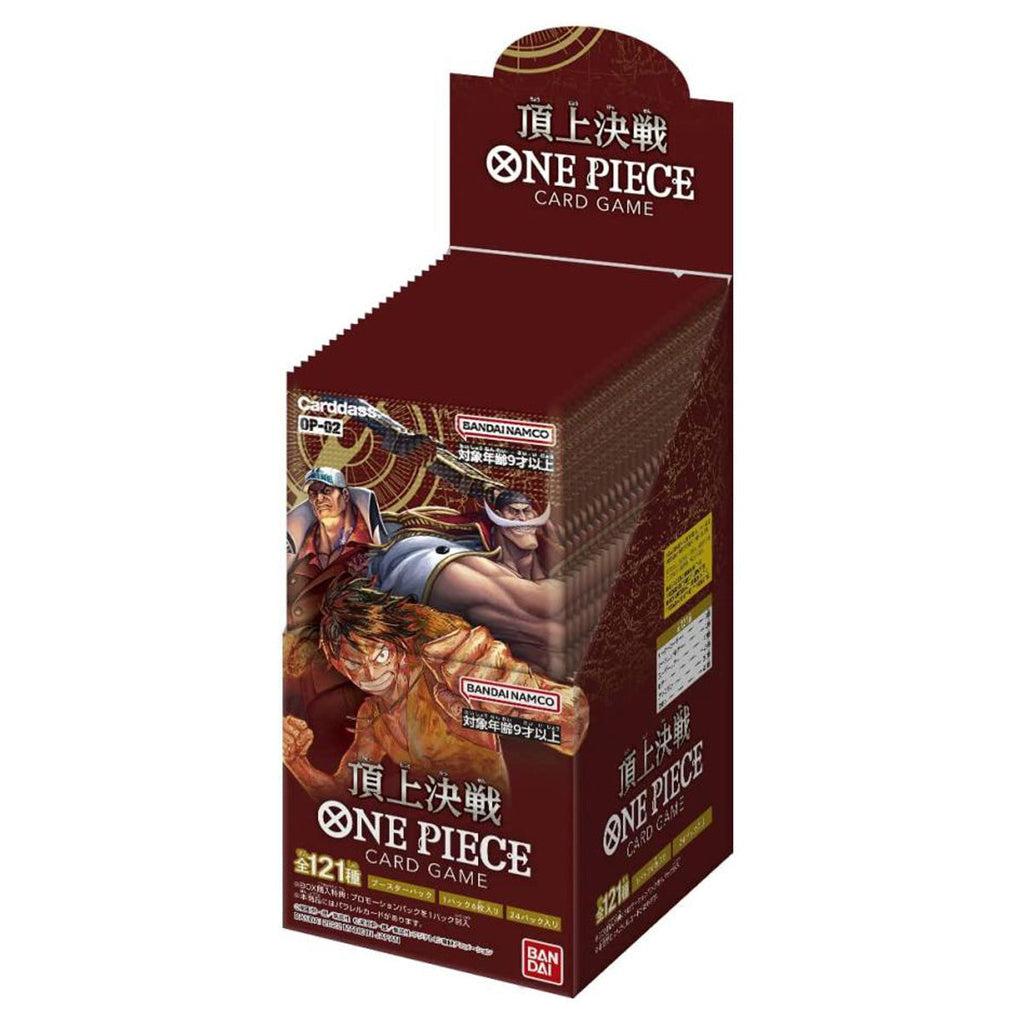 One Piece Card Game Paramount War OP-02 Booster Box Japanese - Trading Card Games