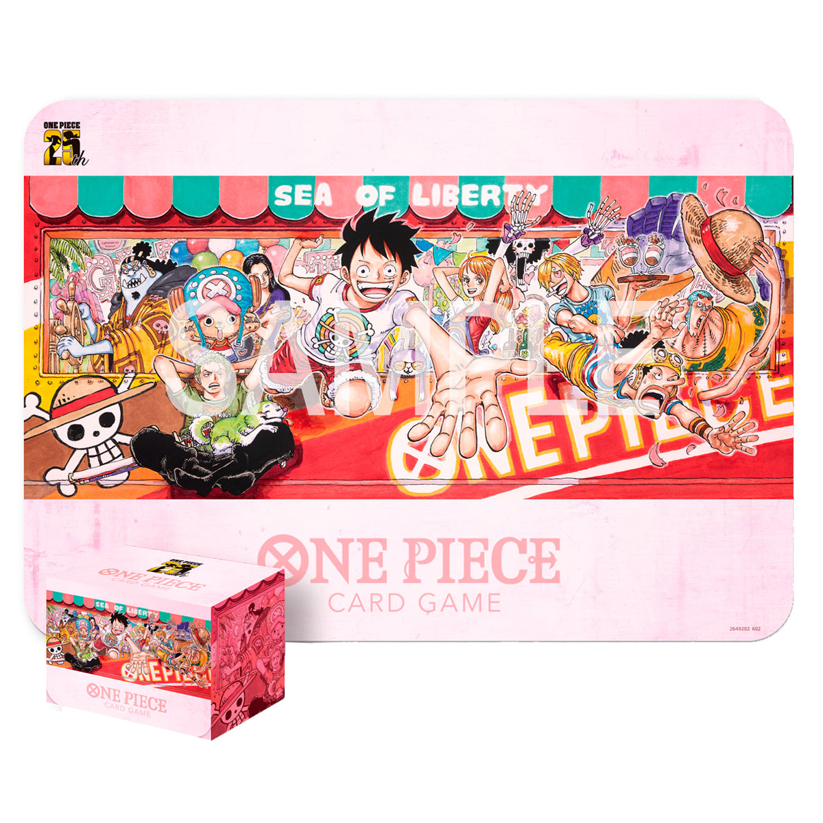 One Piece Card Game Playmat and Card Case Set 25th Edition - Playmats