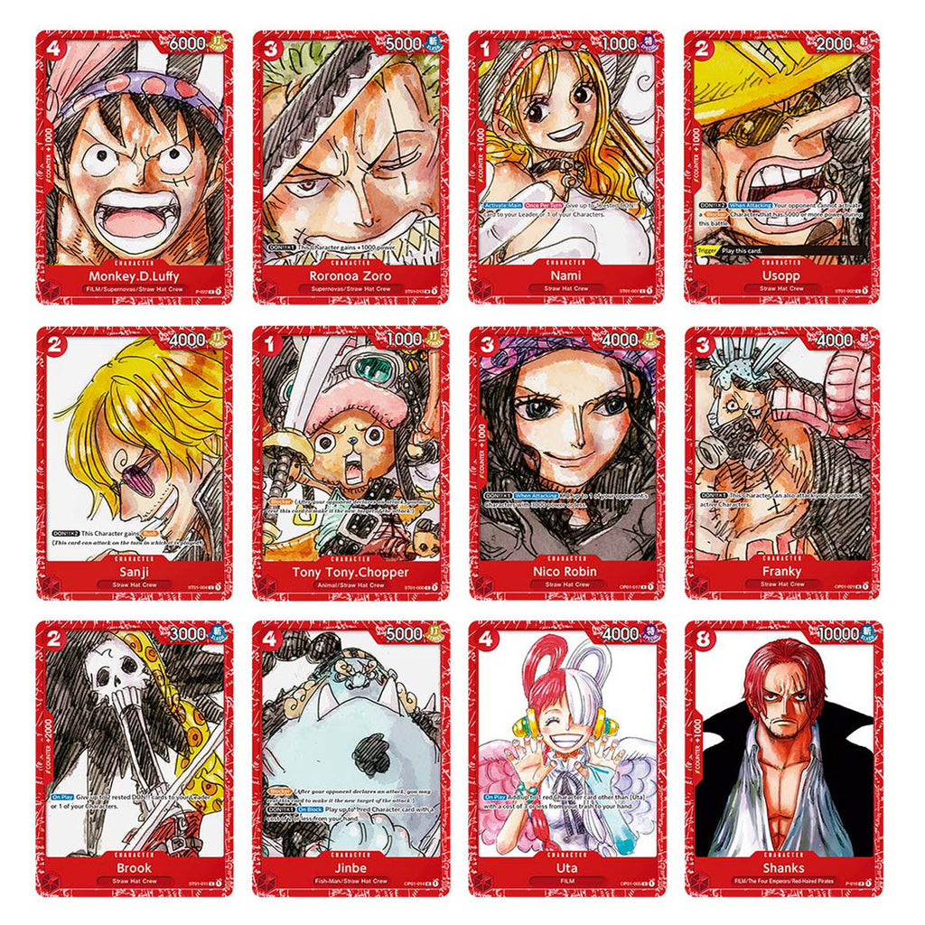 One Piece Card Game Premium Card Collection One Piece Film Red Edition - Trading Card Games - 2