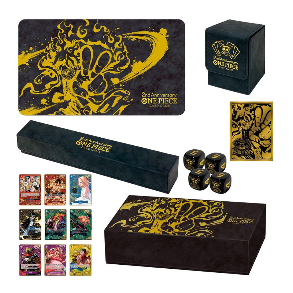 One Piece Card Game Japanese 2nd Anniversary Set (English Cards) - Trading Card Games
