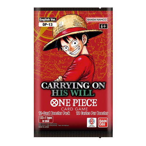 One Piece Card Game OP-13 Carrying On His Will Booster Box - Trading Card Games - 2