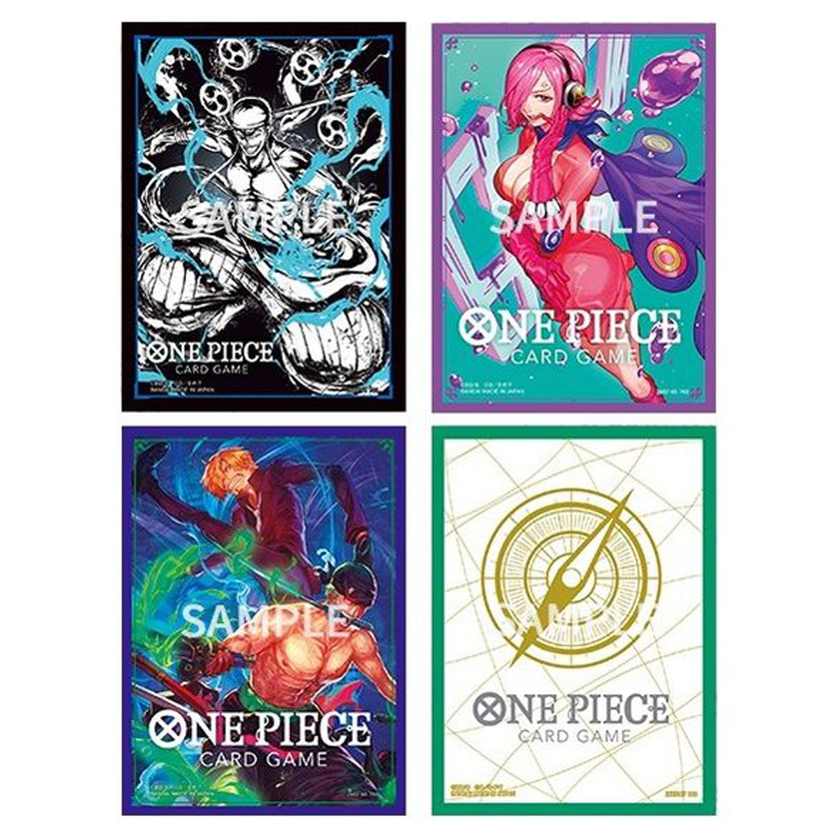 One Piece Card Game Official Sleeves Set 5 (Set of 4) - Sleeves