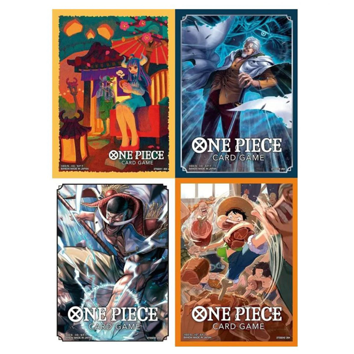 One Piece Card Game Official Sleeves Set 7 (Set of 4) - Sleeves