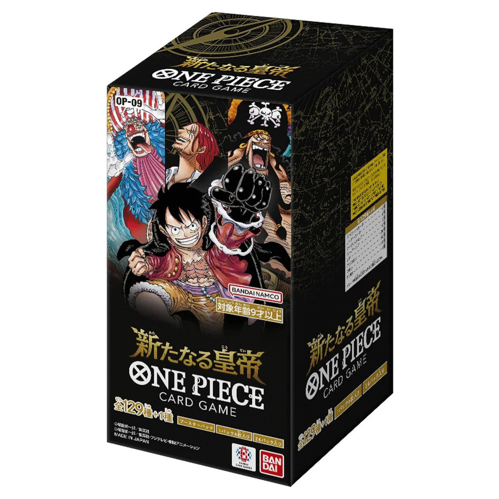 One Piece Card Game The Four Emperors OP-09 Booster Box Japanese - Trading Card Games