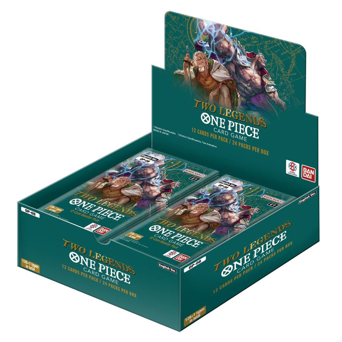 One Piece Card Game Two Legends OP-08 Booster Box - Trading Card Games