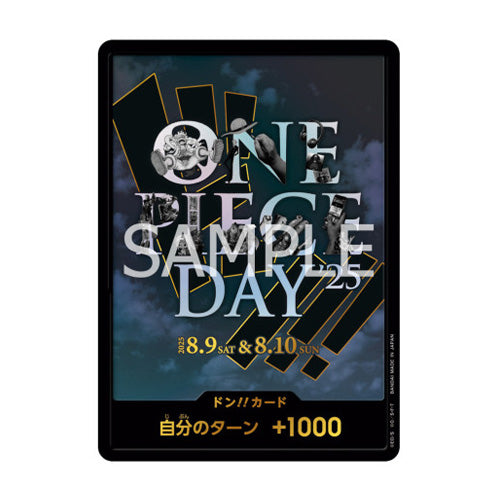 One Piece Day 25 Japanese Promo P-110 Bandai Premium Card Collection - Trading Card Games - 3