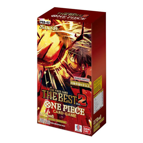 One Piece The Best Vol 2 PRB-02 Booster Box Japanese - Trading Card Games