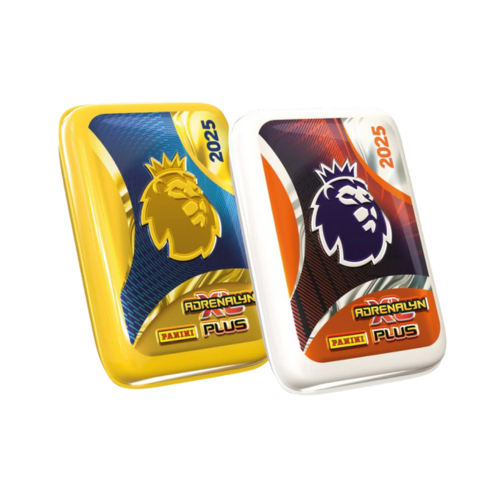 PANINI Adrenalyn PLUS 2024/2025 EPL Soccer Pocket Tin (Random Select) - Sports Cards
