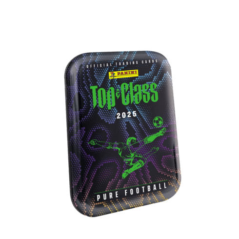 PANINI Top Class Soccer 2025 Trading Cards - Pocket Tin (Random Select) - Sports Cards - 2