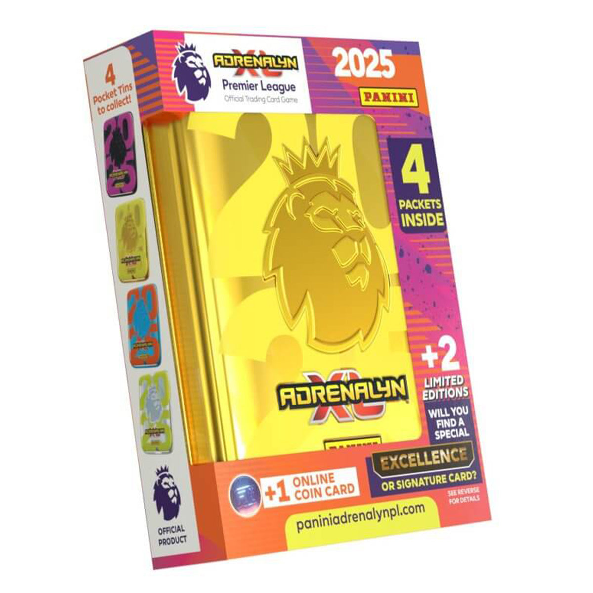 PANINI Adrenalyn 2024/2025 EPL Pocket Tin (Random Select) - Sports Cards