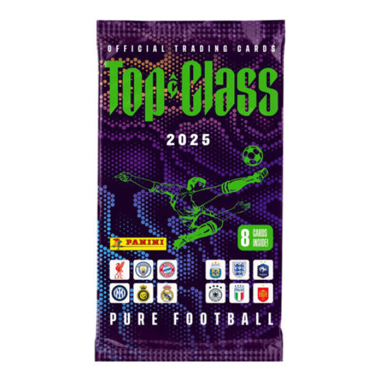 PANINI Top Class Soccer 2025 Trading Cards - Booster Box - Sports Cards - 2