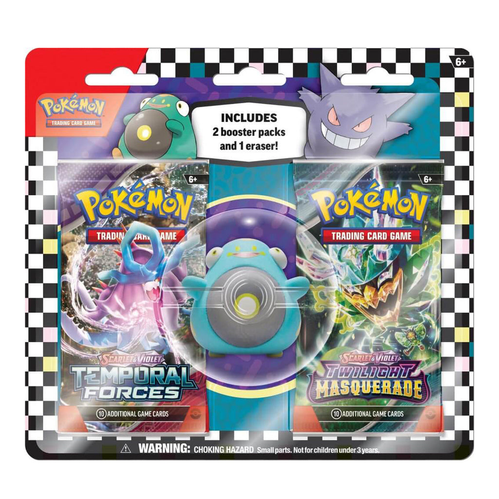 POKEMON TCG Eraser Blister 2024 - Trading Card Games - 2