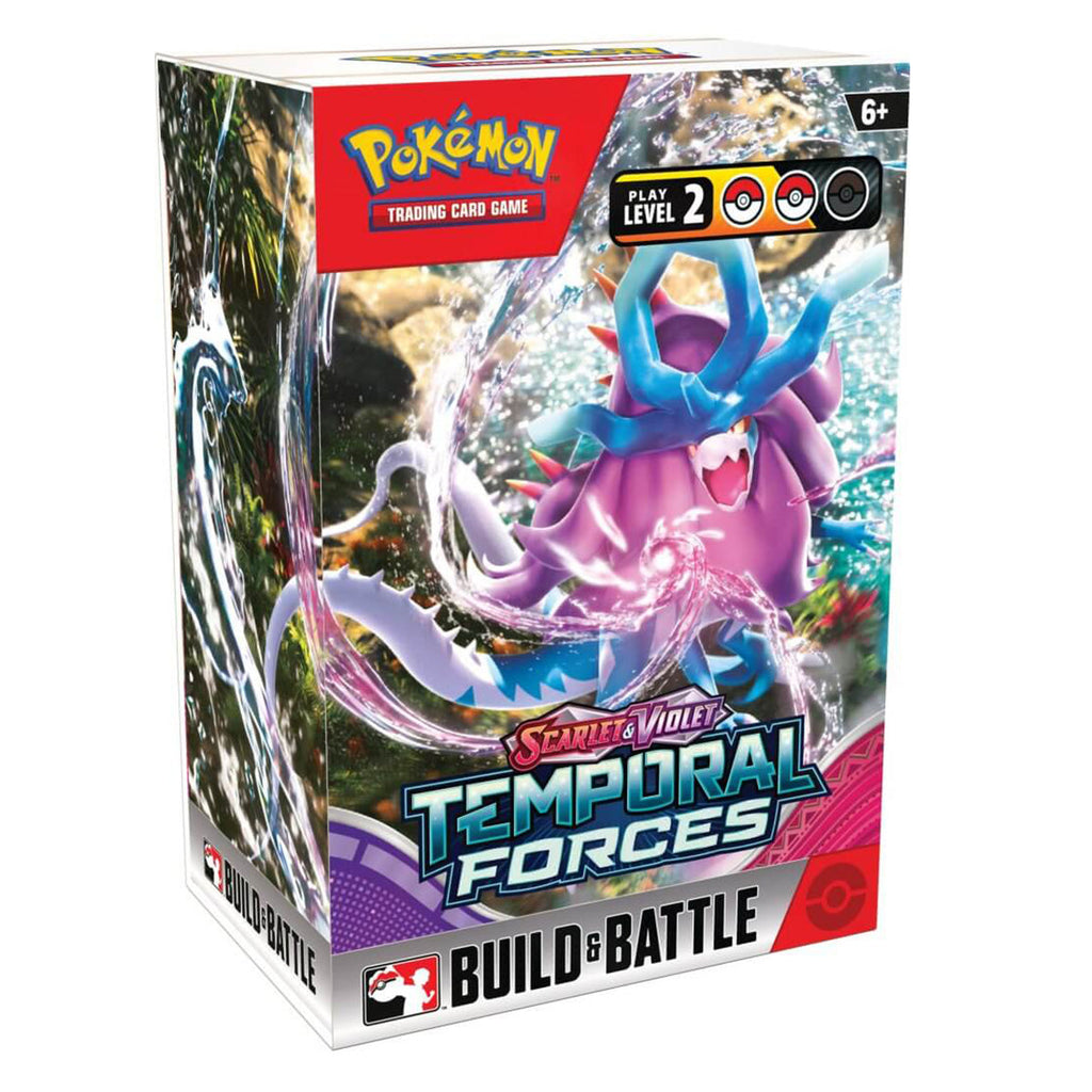 Scarlet & Violet Temporal Forces Build & Battle Box POKEMON TCG - Trading Card Games