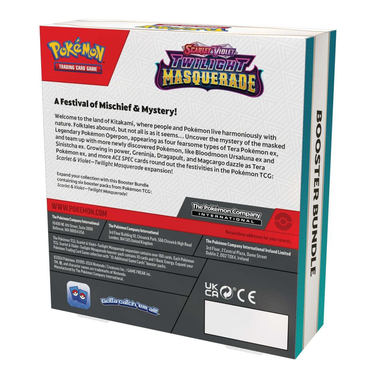 POKEMON TCG Scarlet & Violet Twilight Masquerade Booster Bundle - Trading Card Games - 3