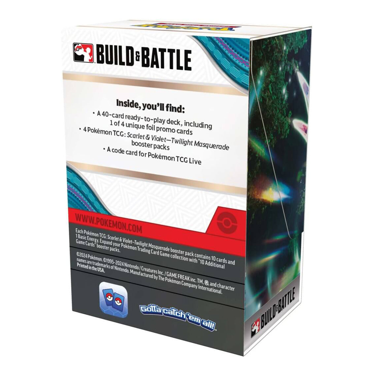 POKEMON TCG Scarlet & Violet Twilight Masquerade Build & Battle Box - Trading Card Games - 2