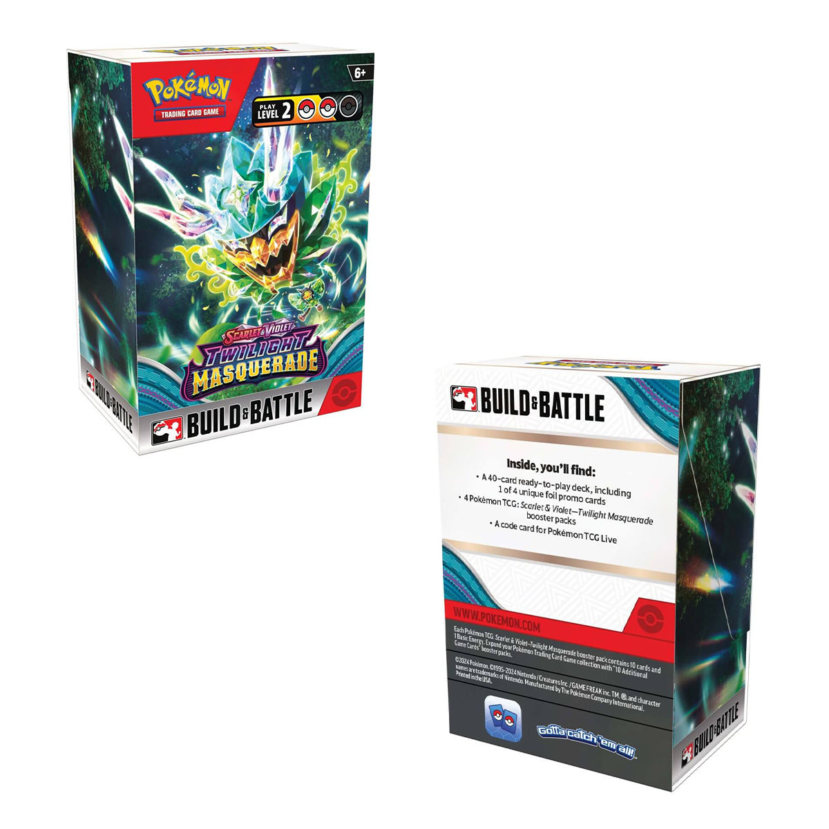 POKEMON TCG Scarlet & Violet Twilight Masquerade Build & Battle Box - Trading Card Games - 3