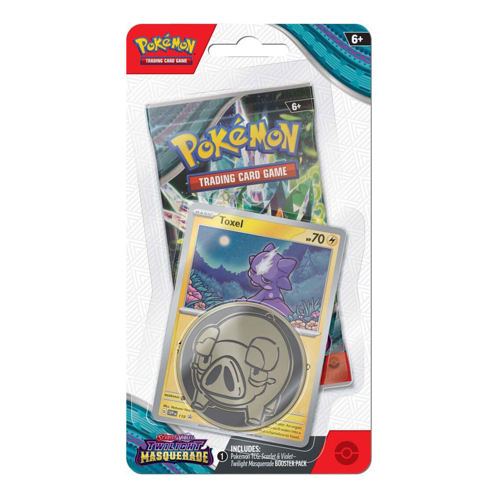 POKEMON TCG Scarlet & Violet Twilight Masquerade Checklane Blisters (Pair) - Trading Card Games - 2