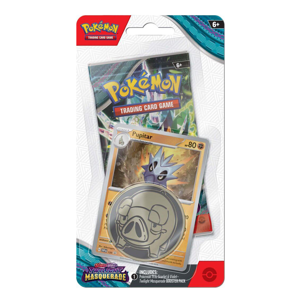 POKEMON TCG Scarlet & Violet Twilight Masquerade Checklane Blisters (Pair) - Trading Card Games - 3