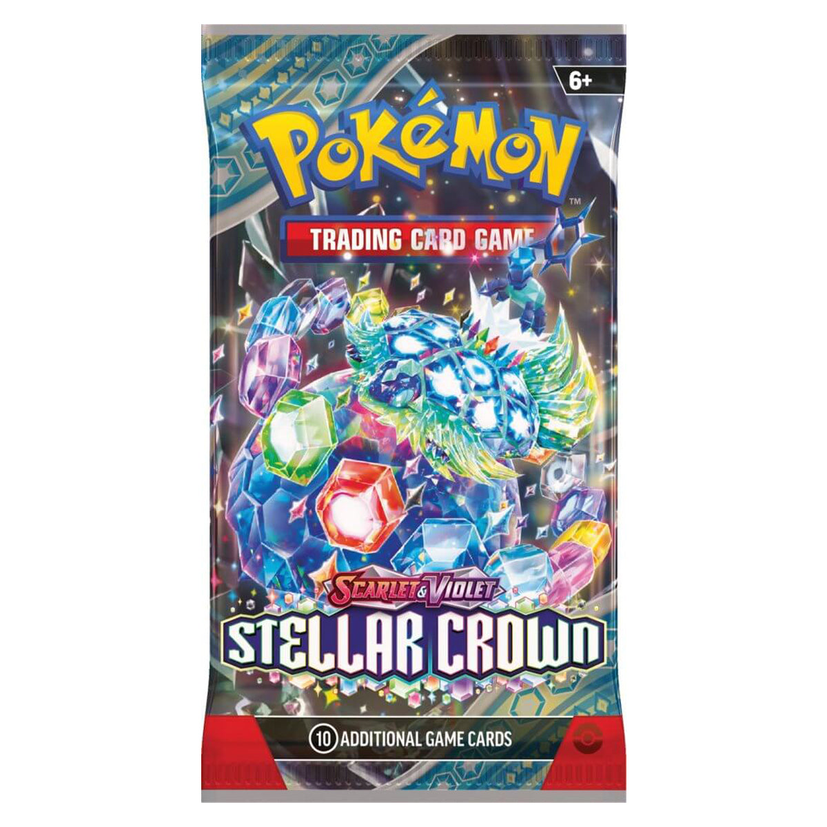 Scarlet & Violet Stellar Crown Single Booster Pack POKEMON TCG - Trading Card Games