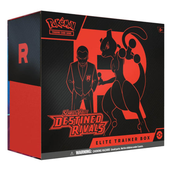 Scarlet & Violet Destined Rivals Elite Trainer Box POKEMON TCG - Trading Card Games