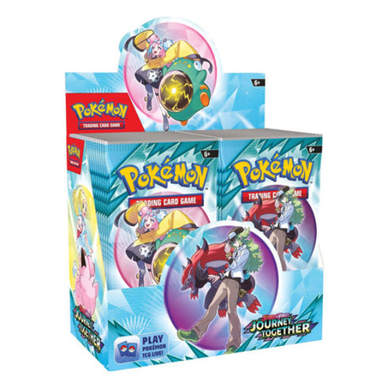 Scarlet & Violet Journey Together Enhanced Booster Box POKEMON TCG - Trading Card Games